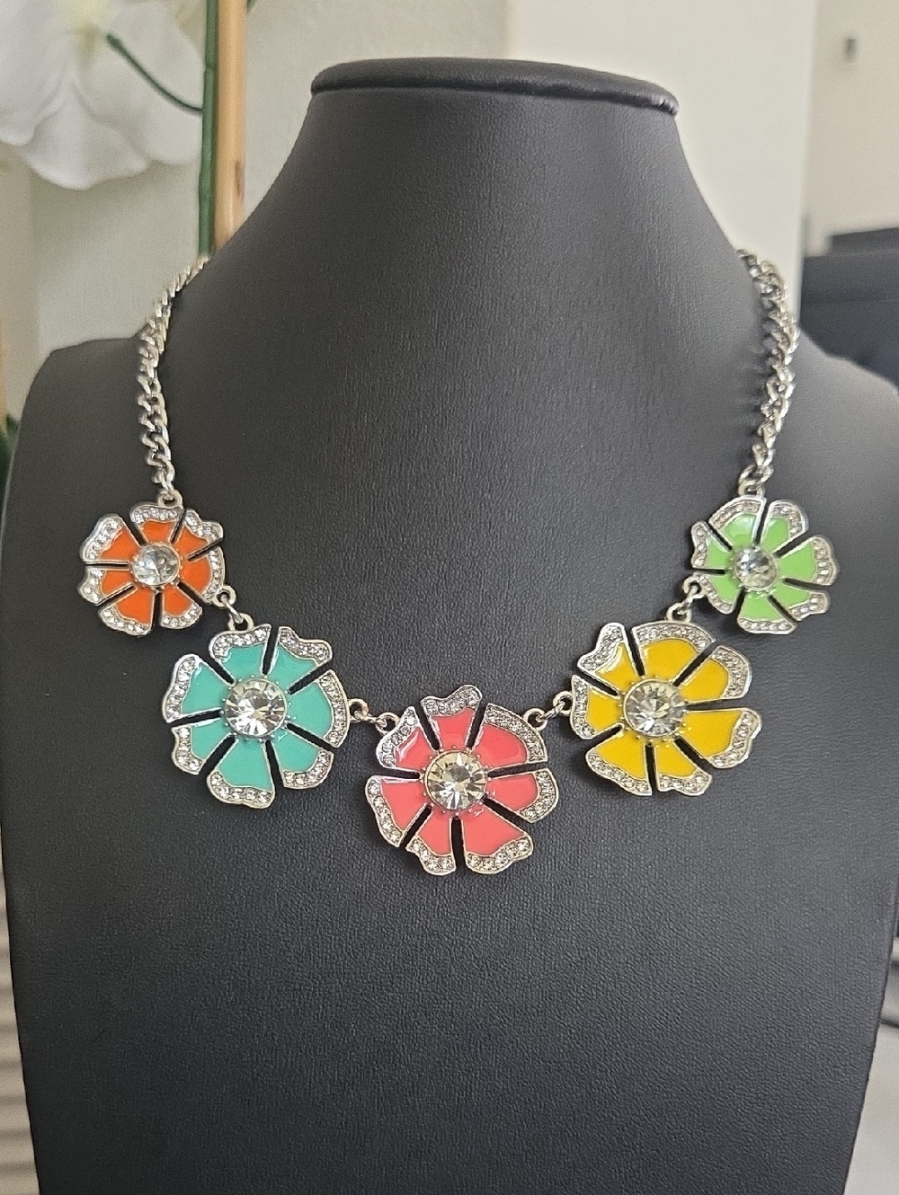 Paparazzi Playful Posies Multi Necklace NWT